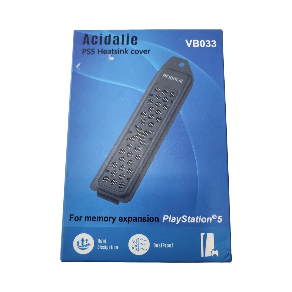 Acidalie VB033 PS5 Heatsink Cover Gray Metal M.2 SSD Expansion Cooling Kit